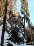 Felsentürme am Wiesenhaus bei Carlsfeld im Vogtland, Sachsen, (D) (4) 22. Februar 2012 (Eibenstocker-Granit).JPG